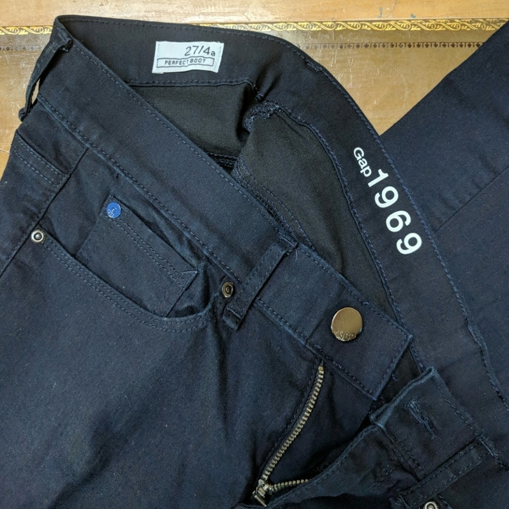 Boot cut soft denim jeans